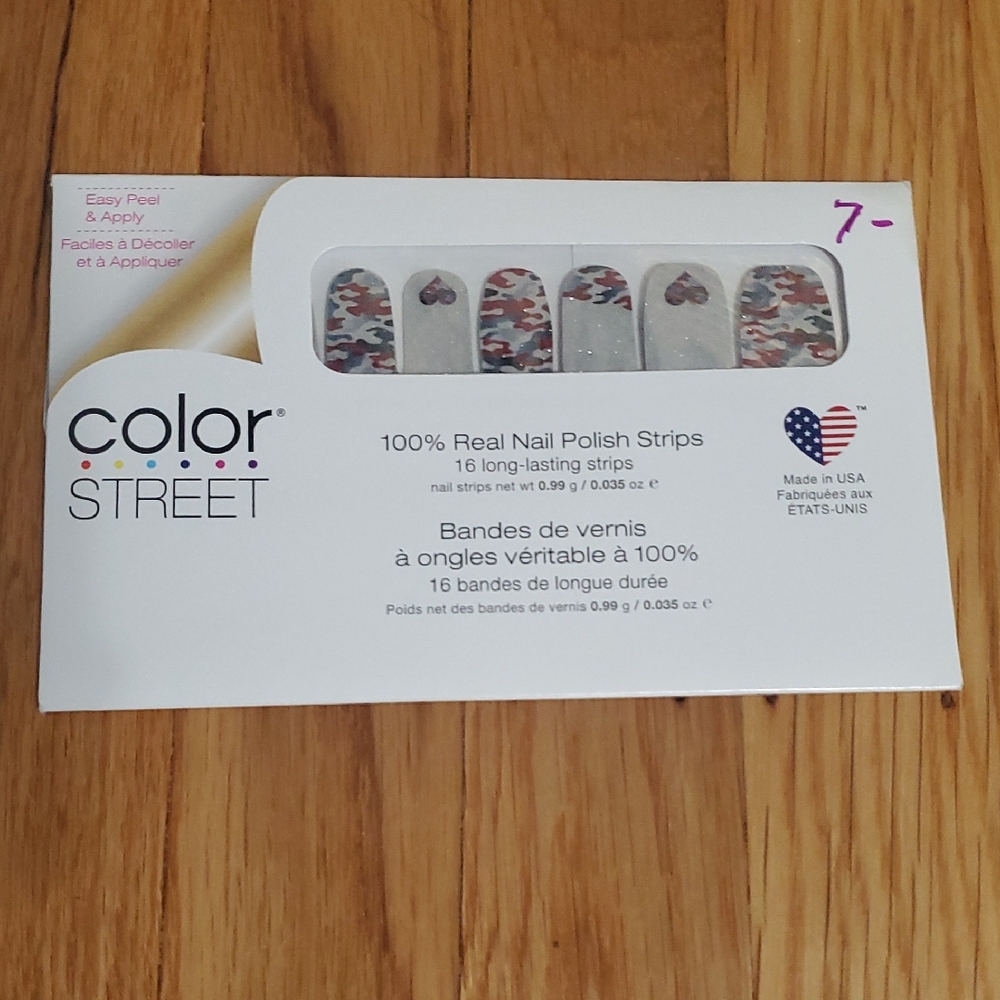 Color Street Patriotic Camouflage Nail Strips